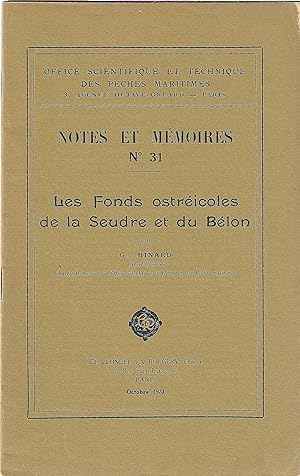 Les Fonds ostréicoles de la Seudre et du Belon