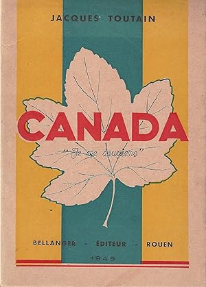 Seller image for Canada je me souviens. for sale by abibliodocs