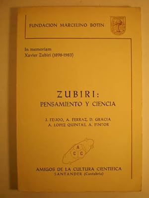 Imagen del vendedor de Zubiri: pensamiento y ciencia a la venta por Librera Antonio Azorn