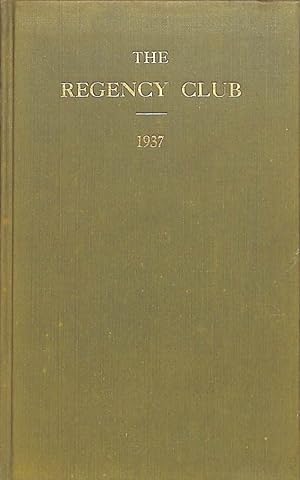 The Regency Club 1937