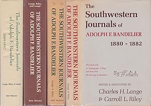 Image du vendeur pour The Southwestern Journals of Adolph F. Bandelier (Complete Set of Four Volumes) mis en vente par JNBookseller