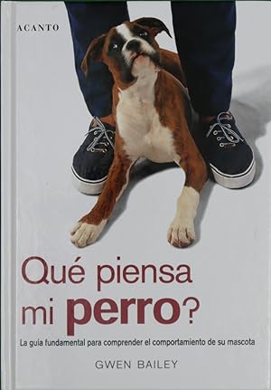 Imagen del vendedor de Qué piensa mi perro? a la venta por Librería Alonso Quijano