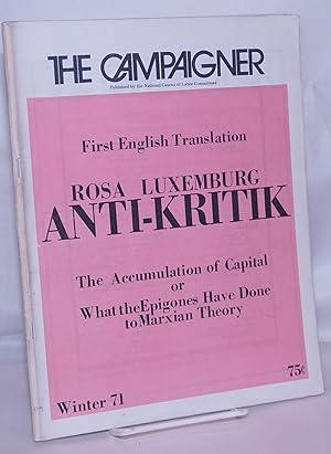 The campaigner, vol. 5, no. 1. Winter 1971