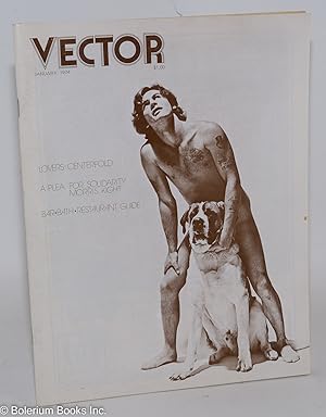 Image du vendeur pour Vector: a voice for the homophile community; vol. 10, #1, January 1974 mis en vente par Bolerium Books Inc.