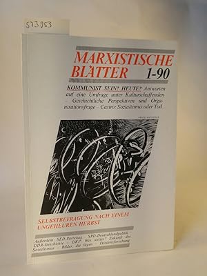 Seller image for Marxistische Bltter 1-90 28. Jahrgang, Januar/ Februar 1990 for sale by ANTIQUARIAT Franke BRUDDENBOOKS