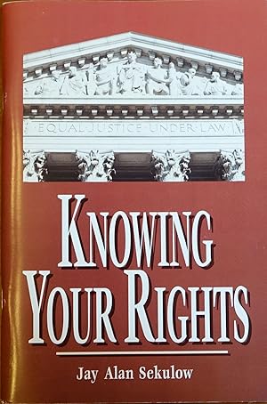 Bild des Verkufers fr Knowing Your Rights: Taking Back Our Religious Liberties - A Handbook zum Verkauf von Faith In Print