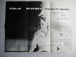 Image du vendeur pour Ida Kohlmeyer Drawings and Paintings Memphis Academy of Arts 1967 Poster mis en vente par ANARTIST