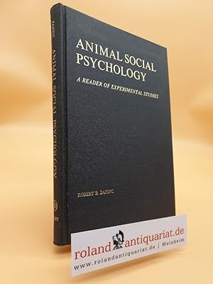 Animal Social Psychology: Reader of Experimental Studies (Psychology S.)