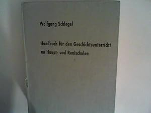 Bild des Verkufers fr Handbuch fr den Geschichtsunterricht an Haupt- und Realschulen Bd. II zum Verkauf von ANTIQUARIAT FRDEBUCH Inh.Michael Simon