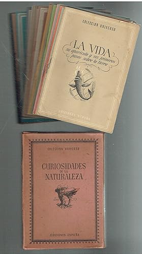 Curiosidades de la naturaleza. 20 titulos en caja. (Completa). Colección Universo, tomo 2 .