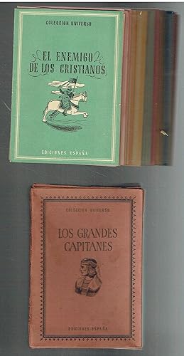 Los Grandes Capitanes. 20 titulos en caja. (Completa). Colección Universo, tomo X.