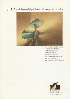 Seller image for Programmheft STELLA nach Johann Wolfgang Goethes SCHAUSPIEL FR LIEBENDE Premiere 29. April 1990 for sale by Programmhefte24 Schauspiel und Musiktheater der letzten 150 Jahre