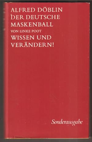 Seller image for Der deutsche Maskenball von Linke Poot. Wissen und verndern ! for sale by Antiquariat Neue Kritik