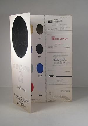 JMR Inc. Estampe à chaud et gauffrage. Foil Blind Embossing