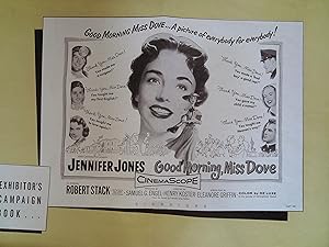 Seller image for Good Morning, Miss Dove Pressbook 1955 Jennifer Jones, Robert Stack for sale by AcornBooksNH