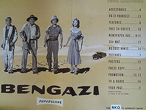 Seller image for Bengazi Pressbook 1955 Richard Conte, Victor McLaglen for sale by AcornBooksNH