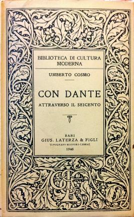 Bild des Verkufers fr Con Dante attraverso il Seicento. zum Verkauf von Libreria La Fenice di Pietro Freggio