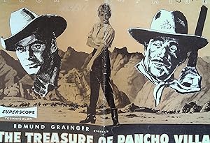 Image du vendeur pour The Treasure of Pancho Villa Pressbook 1955 Rory Calhoun, Shelley Winters mis en vente par AcornBooksNH