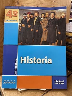 Imagen del vendedor de Historia 4. ESO. nfora (Andaluca) (Spanish Edition) a la venta por Chamblin Bookmine