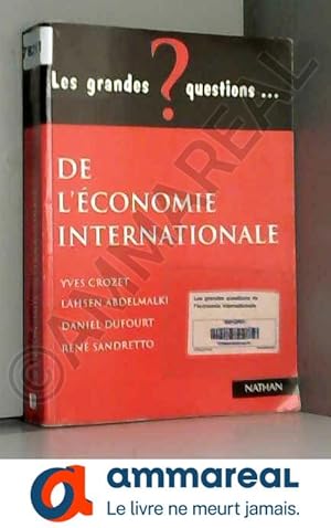 Imagen del vendedor de Les grandes questions de l'conomie internationale a la venta por Ammareal