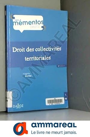 Seller image for Droit des collectivits territoriales - 2e d. for sale by Ammareal