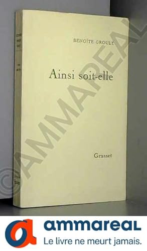 Seller image for Ainsi soit-elle for sale by Ammareal
