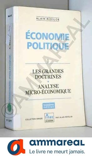 Seller image for Economie politique (ancienne dition) for sale by Ammareal