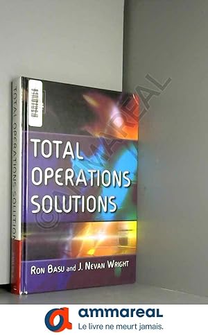 Imagen del vendedor de Total Operations Solutions a la venta por Ammareal