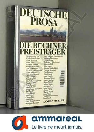 Imagen del vendedor de Deutsche Prosa Die Buchner Preistrager a la venta por Ammareal