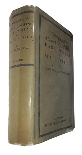 Immagine del venditore per A Monograph of the Acanthodriline Earthworms of South Africa venduto da PEMBERLEY NATURAL HISTORY BOOKS BA, ABA