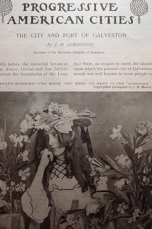 Image du vendeur pour Articles: the City & Port of Galveston and Nashua, the Second City of New Hampshire A Glimpse of the Home Life & Remarkable Career of the Publisher of the Ladies Home Journal mis en vente par Hammonds Antiques & Books