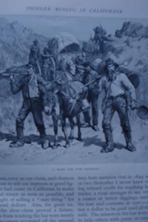 Seller image for Article: Pioneer Mining in California for sale by Hammonds Antiques & Books