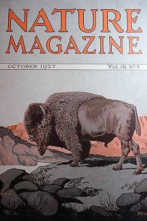 Image du vendeur pour Magazine Cover: Nature, October 1927 From Nature Magazine mis en vente par Hammonds Antiques & Books