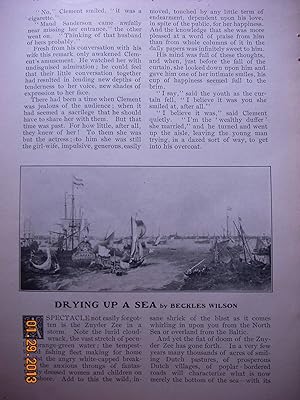 Image du vendeur pour Article: Drying Up a Sea - the Zuyder Zee mis en vente par Hammonds Antiques & Books