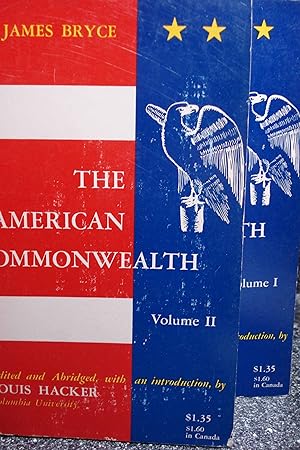 Seller image for The American Commonwealth, Volumes I and II for sale by Hammonds Antiques & Books