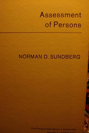 Seller image for Assessment of Persons for sale by Hammonds Antiques & Books