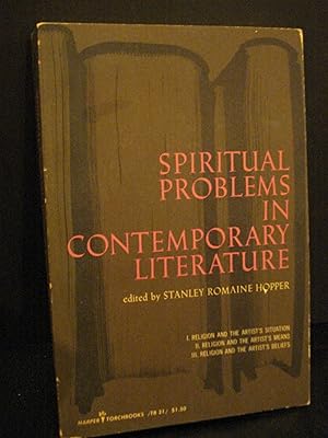 Immagine del venditore per Spiritual problems in contemporary literature venduto da Hammonds Antiques & Books