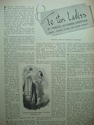 Seller image for Article: to the Ladies China and the Chinese for sale by Hammonds Antiques & Books
