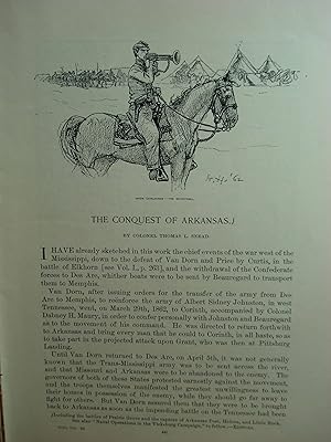 Bild des Verkufers fr Article: the Conquest of Arkansas zum Verkauf von Hammonds Antiques & Books