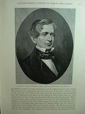 Seller image for Article: Captain Wilke's Seizure of Mason and Slidell for sale by Hammonds Antiques & Books