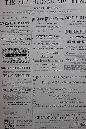 Seller image for Advertisements: 6 Pages of Ads for sale by Hammonds Antiques & Books