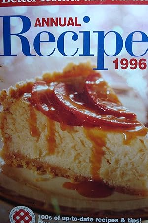 Seller image for Better Homes and Gardens Annual Recipes 1996 for sale by Hammonds Antiques & Books