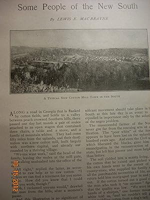 Seller image for Article: Some People of the New South for sale by Hammonds Antiques & Books