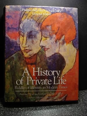 Image du vendeur pour History of Private Life, Volume V Riddles of Identity in Modern Times mis en vente par Hammonds Antiques & Books