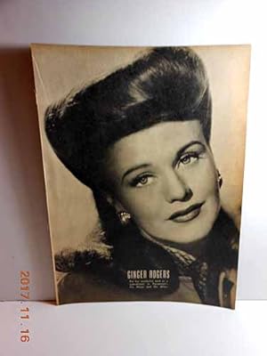 Immagine del venditore per Magazine Print of Ginger Rogers venduto da Hammonds Antiques & Books