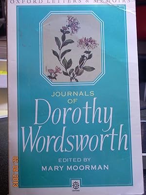 Bild des Verkufers fr Journals of Dorothy Wordsworth zum Verkauf von Hammonds Antiques & Books