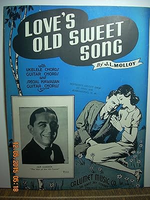 Seller image for Love's Old Sweet Song Sheet Music Photo Jack Denny for sale by Hammonds Antiques & Books