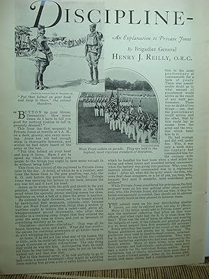 Seller image for Article: Discipline-Why-An Explanation to Private Jones for sale by Hammonds Antiques & Books