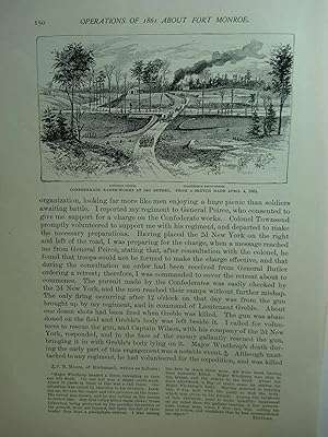 Seller image for Article: Operations of 1861 about Fort Monroe for sale by Hammonds Antiques & Books