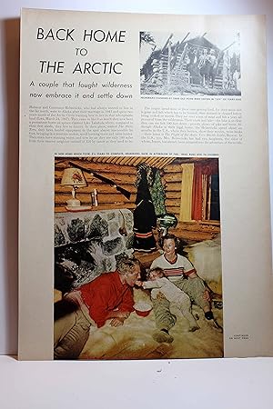 Seller image for Article: Back Home to the Arctic" "Harmon and Constance Helmericks Who Had Always Wanted to Live in the Far North." for sale by Hammonds Antiques & Books